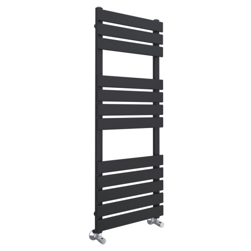WarmeHaus Juva 1200 x 450mm Sand Grey Flat Panel Heated Towel Rail 1