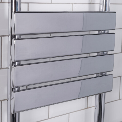 WarmeHaus Juva 1600 x 450mm Chrome Flat Panel Heated Towel Rail 2
