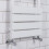 WarmeHaus Juva 650 x 400mm White Flat Panel Heated Towel Rail 4
