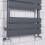 WarmeHaus Juva 800 x 600mm Sand Grey Flat Panel Heated Towel Rail 4