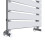 WarmeHaus Juva 1200 x 450mm Chrome Flat Panel Heated Towel Rail 5