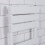 WarmeHaus Juva 650 x 400mm White Flat Panel Heated Towel Rail 2