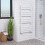 WarmeHaus Juva 1200 x 600mm White Flat Panel Heated Towel Rail 1