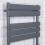 WarmeHaus Juva 800 x 600mm Sand Grey Flat Panel Heated Towel Rail 2