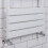 WarmeHaus Juva 1200 x 600mm White Flat Panel Heated Towel Rail 4
