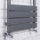 WarmeHaus Juva 950 x 500mm Sand Grey Flat Panel Heated Towel Rail 4