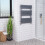 WarmeHaus Juva 800 x 600mm Sand Grey Flat Panel Heated Towel Rail 1