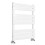 WarmeHaus Juva 800 x 600mm White Flat Panel Heated Towel Rail 2
