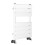 WarmeHaus Juva 650 x 400mm White Flat Panel Heated Towel Rail 5