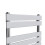 WarmeHaus Juva 800 x 500mm Chrome Flat Panel Heated Towel Rail 3