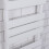 WarmeHaus Juva 1000 x 450mm White Flat Panel Heated Towel Rail 3