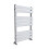 WarmeHaus Juva 800 x 500mm Chrome Flat Panel Heated Towel Rail 2