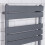 WarmeHaus Juva 1800 x 600mm Sand Grey Flat Panel Heated Towel Rail 2