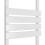WarmeHaus Juva 1200 x 500mm White Flat Panel Heated Towel Rail 3