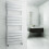 WarmeHaus Juva 1200 x 500mm White Flat Panel Heated Towel Rail 1