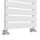 WarmeHaus Juva 1200 x 500mm White Flat Panel Heated Towel Rail 5