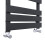WarmeHaus Juva 1000 x 450mm Sand Grey Flat Panel Heated Towel Rail 5