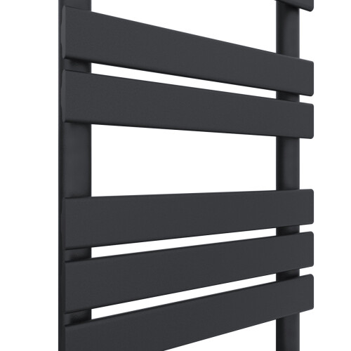 WarmeHaus Juva 1000 x 450mm Sand Grey Flat Panel Heated Towel Rail 2