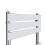 WarmeHaus Juva 1200 x 450mm Chrome Flat Panel Heated Towel Rail 3