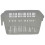 Clear Storage Caddy Baskets With Handle Easy Cupboard Shelf Tidy 3
