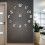 (gold, 47 inch) DIY  Modern Design Reverse Numbers  Hands Clockwise Moving  Wall Clock 3