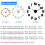 (gold, 47 inch) DIY  Modern Design Reverse Numbers  Hands Clockwise Moving  Wall Clock 8