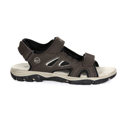Regatta (7 UK, Peat/Parchment) Regatta Mens Holcombe Vent Sandals 1