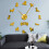 (silver, 47 inch) West Highland White Terrier DIY Giant Wall Clock 3
