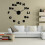 (silver, 37 inch) Periodic Table of Elements DIY Giant Wall Clock 6
