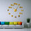 (silver, 37 inch) Periodic Table of Elements DIY Giant Wall Clock 2
