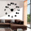 (silver, 37 inch) Periodic Table of Elements DIY Giant Wall Clock 7