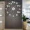 (silver, 37 inch) Periodic Table of Elements DIY Giant Wall Clock 4