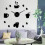(gold, 47 inch) Coffee Bar Decorative 3D Wall Clock 4