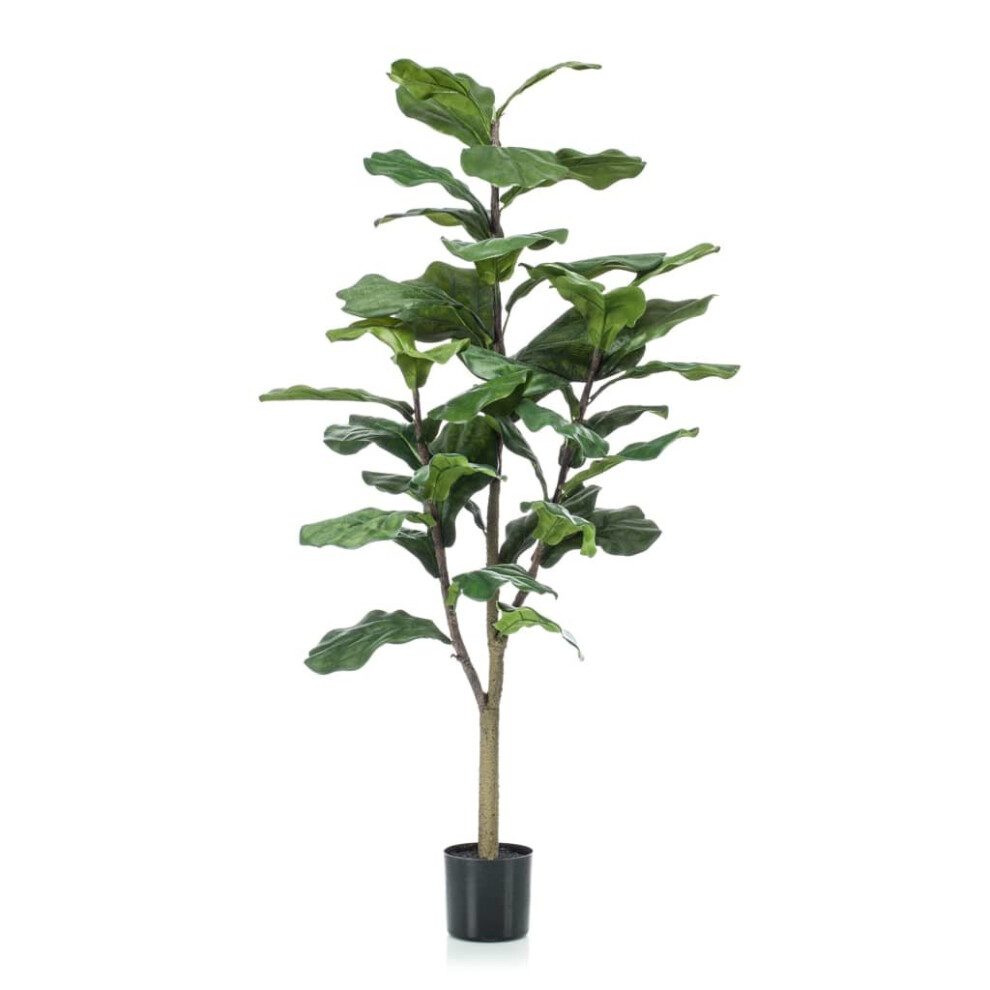 Emerald Artificial Ficus Lyrata 120cm Home Lifelike Faux Plant Greenery Decor