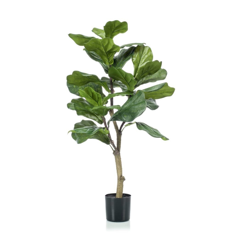 Emerald Artificial Ficus Lyrata 90cm Home Lifelike Faux Plant Greenery Decor