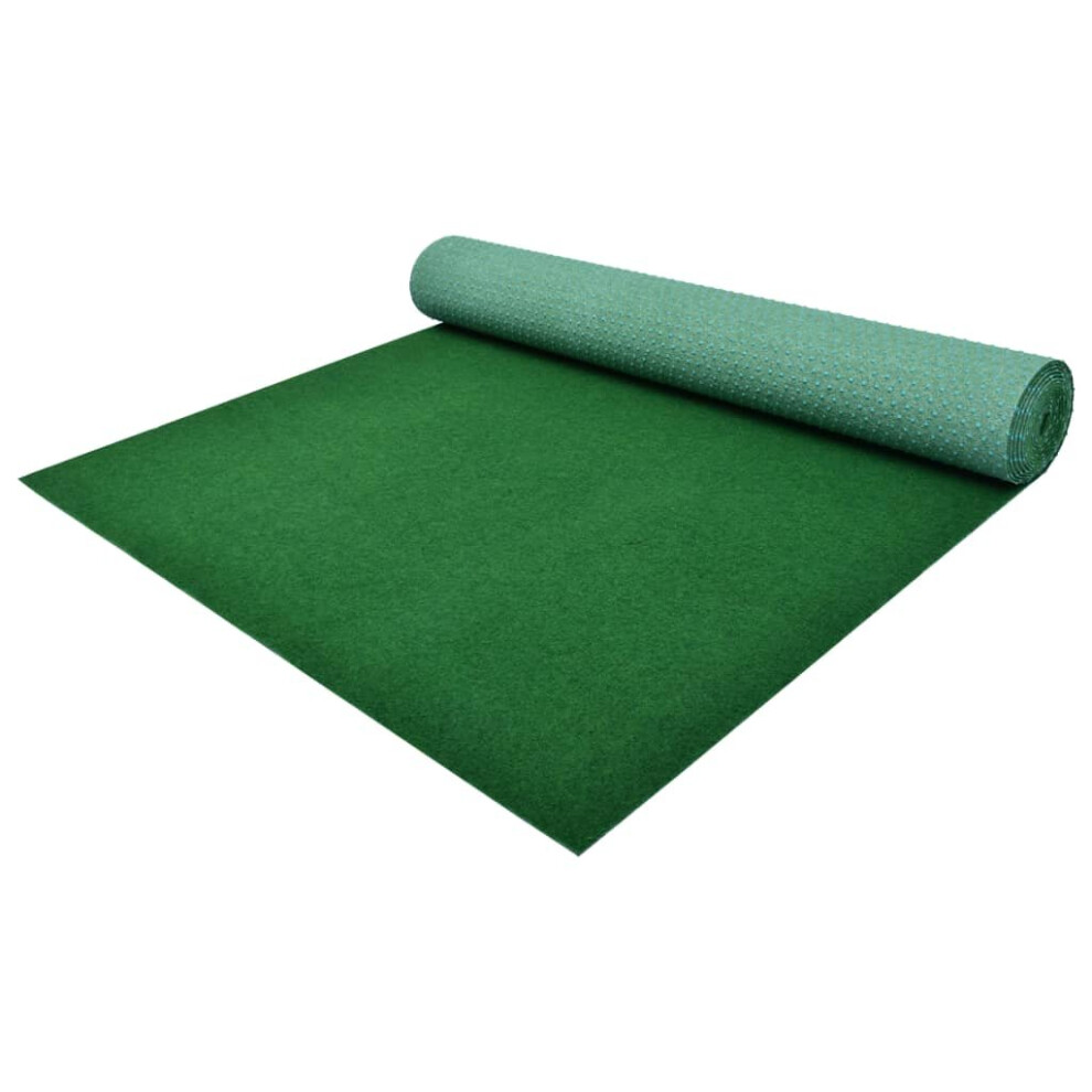 vidaXL Artificial Grass with Studs PP 3x1.33m Green Artificial Lawn Fake Lawn