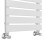 WarmeHaus Juva 1600 x 450mm White Flat Panel Heated Towel Rail 5