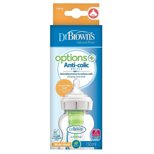 Dr Brown's Options+ Anti-Colic Bottle - 150ml