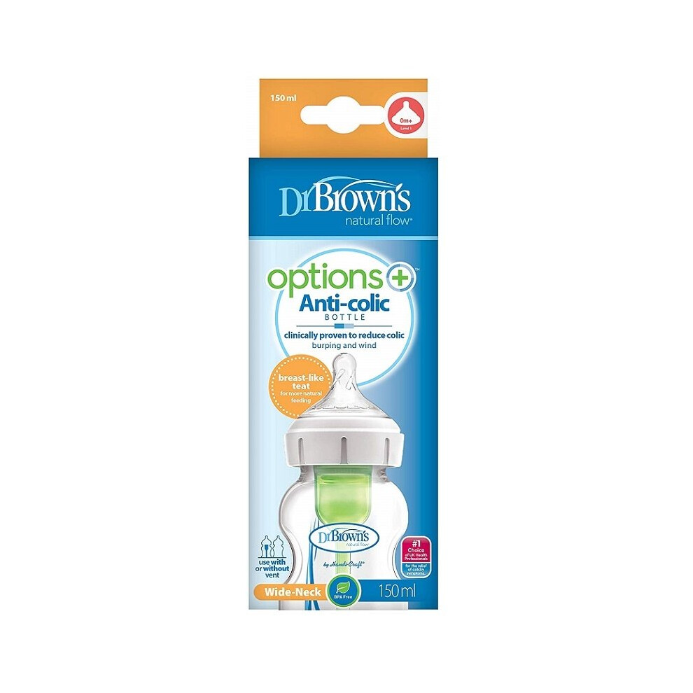 Dr Brown's Options+ Anti-Colic Bottle - 150Ml