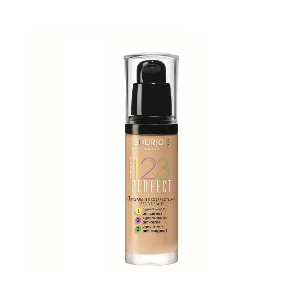 Bourjois 123 Perfect Pigment Correcting Foundation 52 Vanilla 30Ml