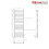 WarmeHaus Juva 1800 x 600mm Chrome Flat Panel Heated Towel Rail 6