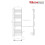 WarmeHaus Juva 1600 x 450mm Sand Grey Flat Panel Heated Towel Rail 6