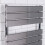 PlumbGalaxy Juva 1600 x 600mm Chrome Flat Panel Heated Towel Rail 2