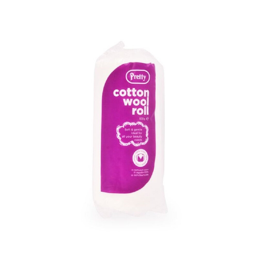 Pretty Cotton Wool Roll - 100G