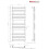PlumbGalaxy Juva 1600 x 600mm Chrome Flat Panel Heated Towel Rail 9