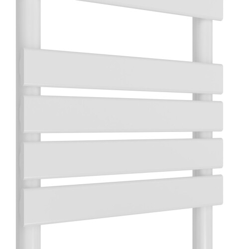 WarmeHaus Juva 1600 x 450mm White Flat Panel Heated Towel Rail 2
