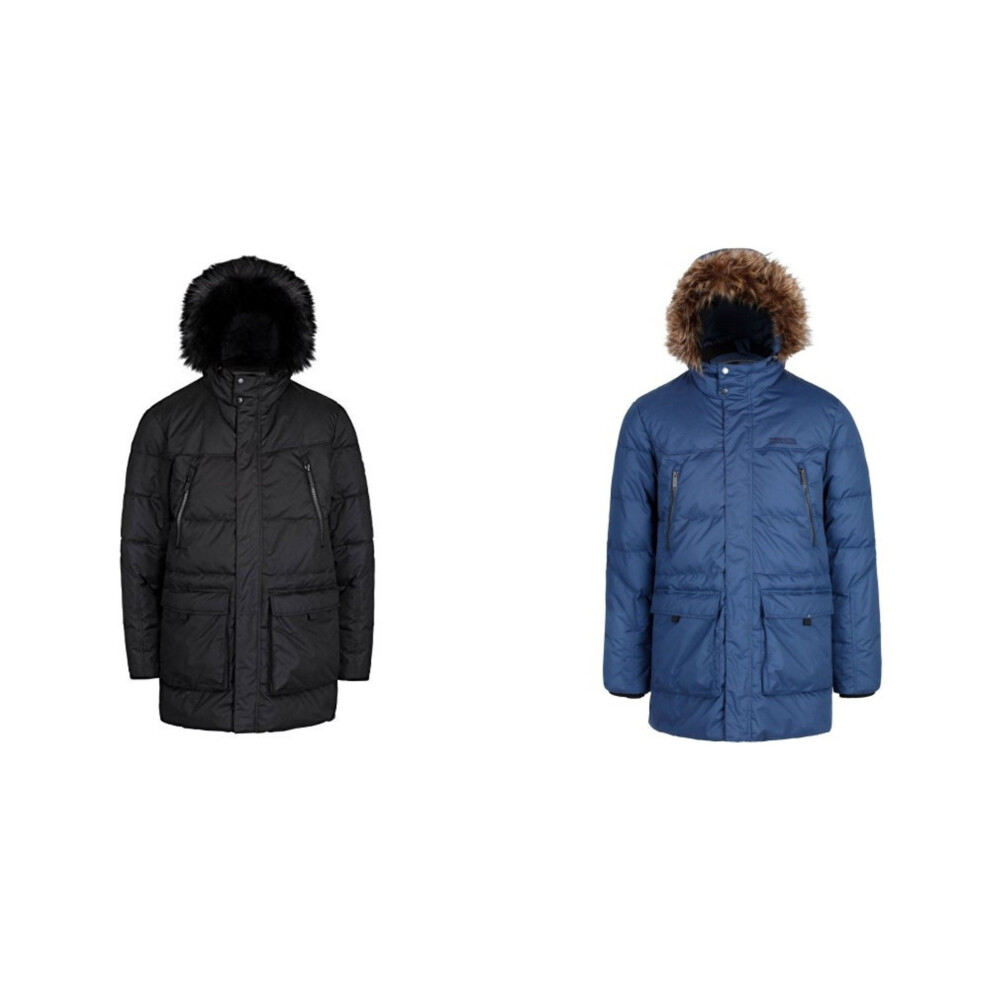 (S, Dark Denim) Regatta Angaros Mens Winter Parka Jacket