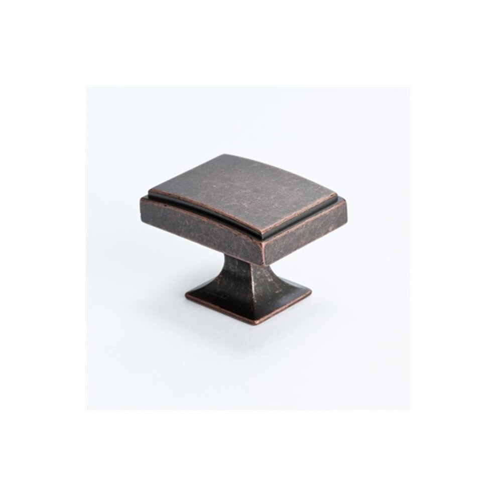 Berenson 1.5 X 1.12 In. Knob Hearthstone, Weathered Verona Bronz 727272705357