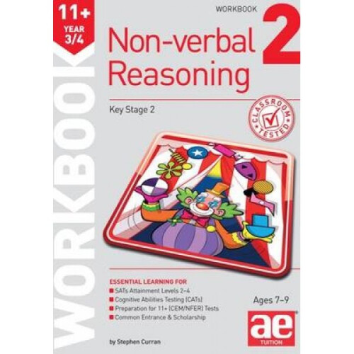 11 NonVerbal Reasoning Year 34 Workbook 2  Including Multiple Choice Test Technique by Stephen C Cur