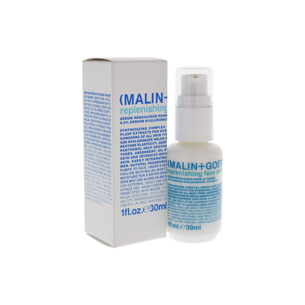 Malin & Goetz Malin + Goetz Replenishing Face Serum For Women 1 Oz Serum